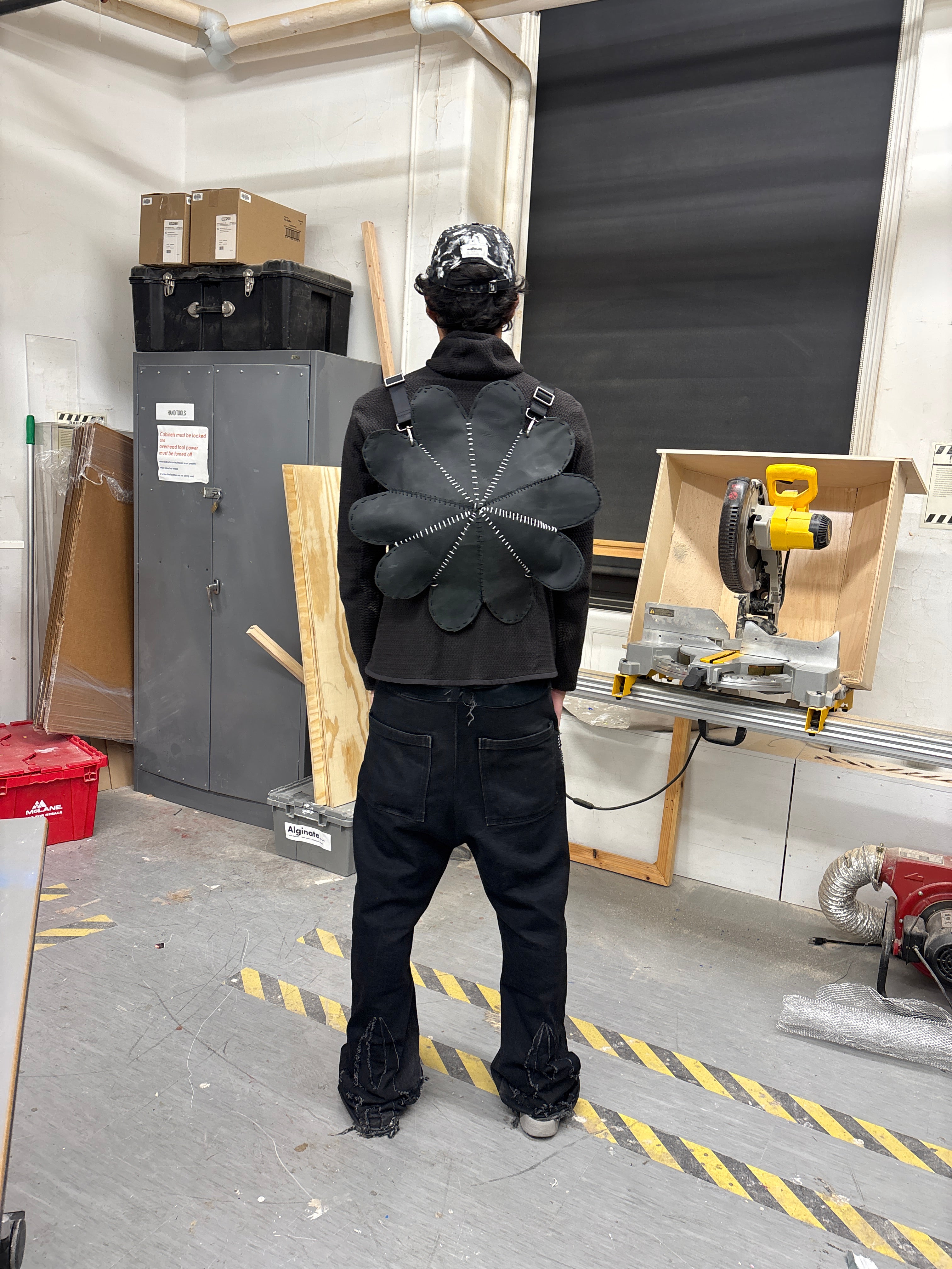 Heart Shaped Hand Stitched Bag