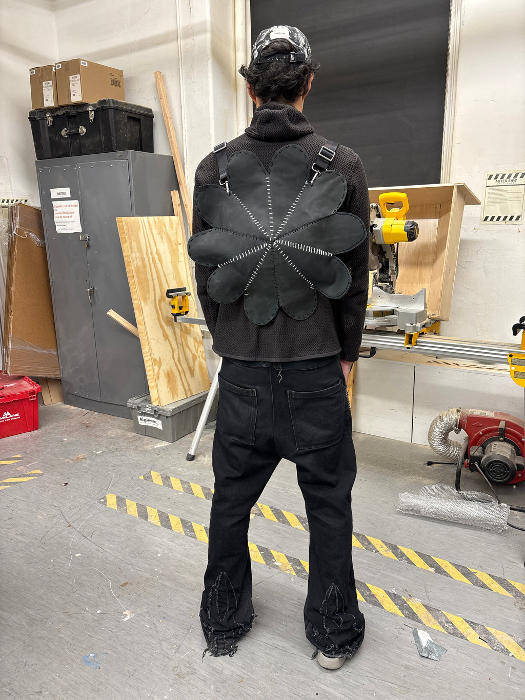 Heart Shaped Hand Stitched Bag