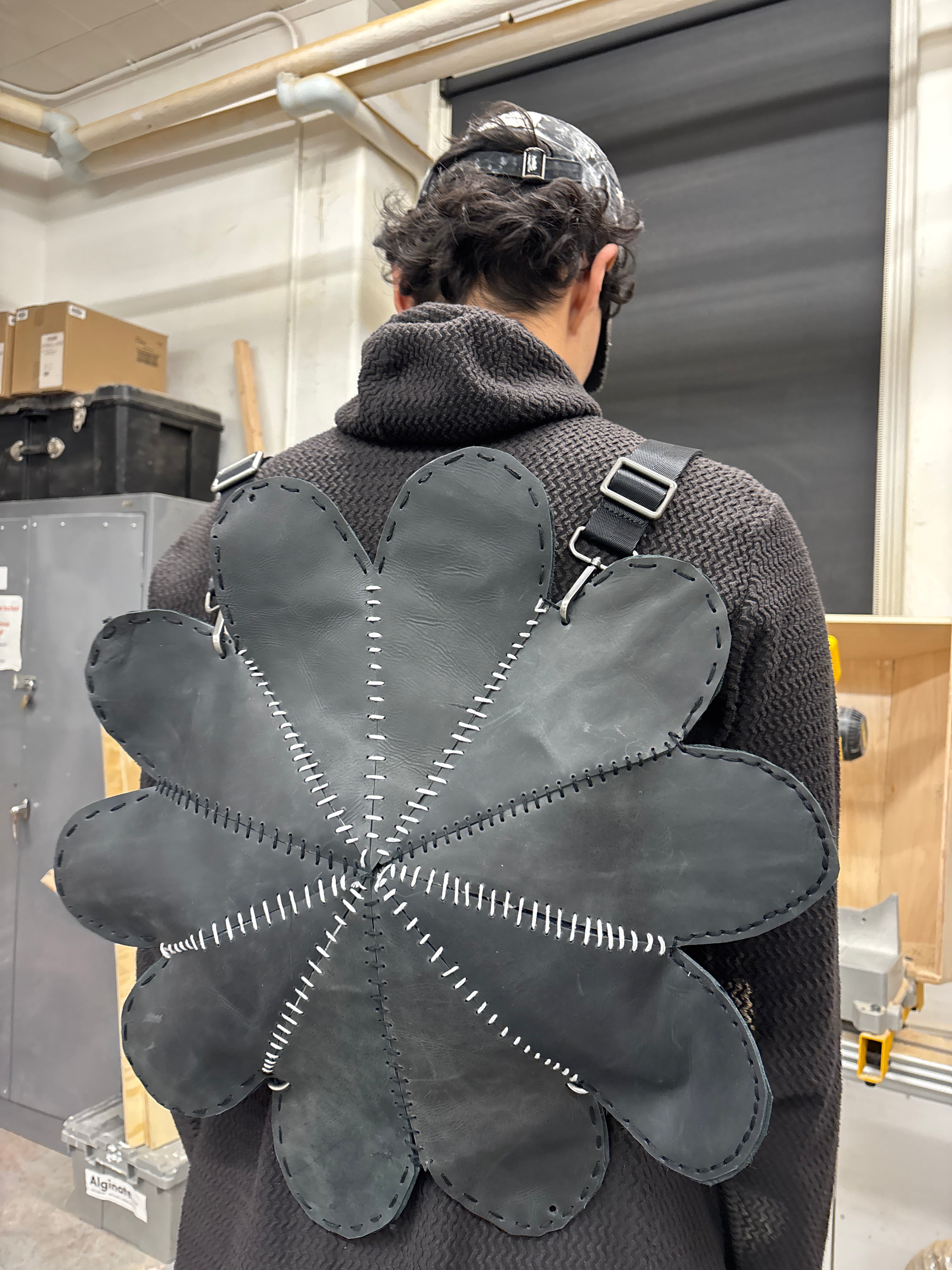 Heart Shaped Hand Stitched Bag