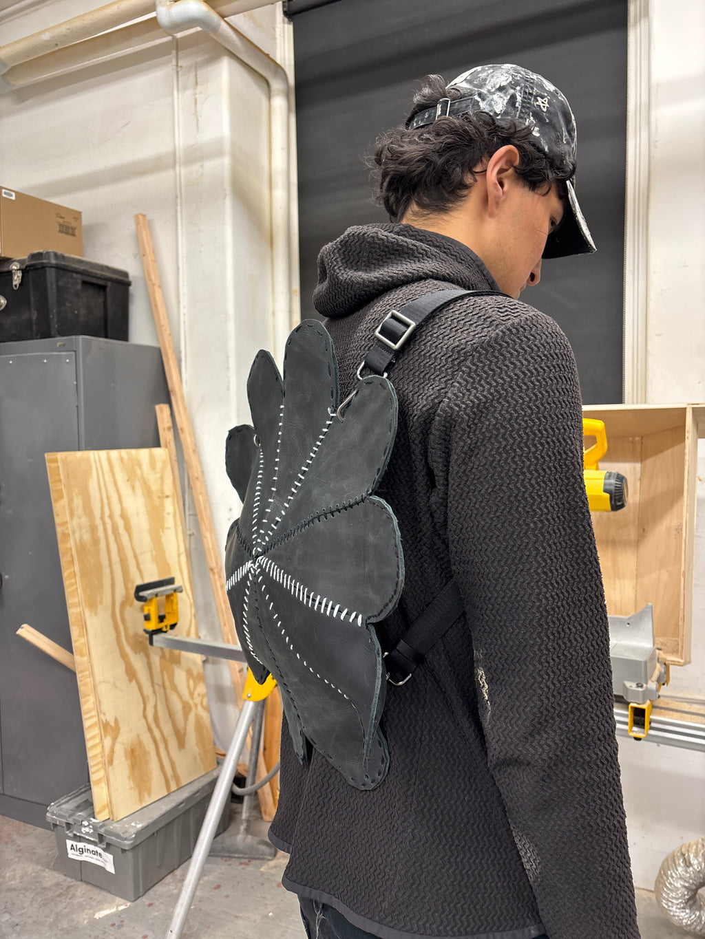 Heart Shaped Hand Stitched Bag