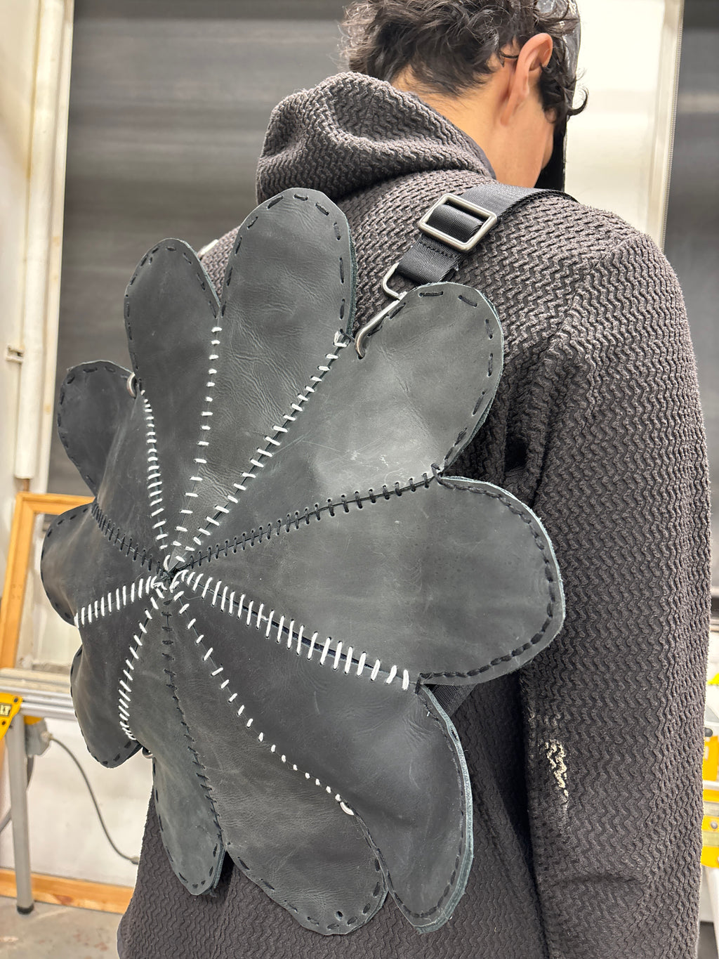 Heart Shaped Hand Stitched Bag